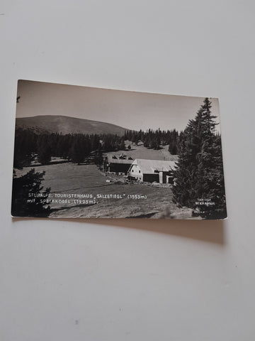 AK Stubalpe Touristenhaus Salzstiegel mit Speikkogel.