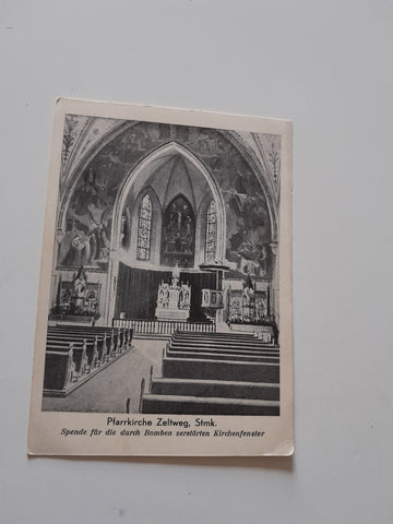 AK Pfarrkirche Zeltweg.