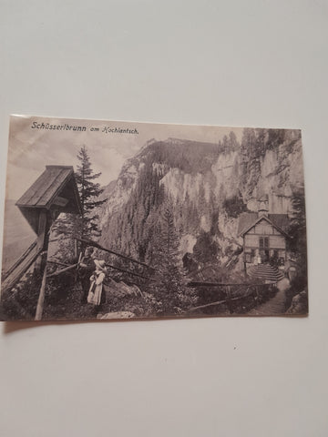 AK Schüsserlbrunn am Hochlantsch. (1909-10)