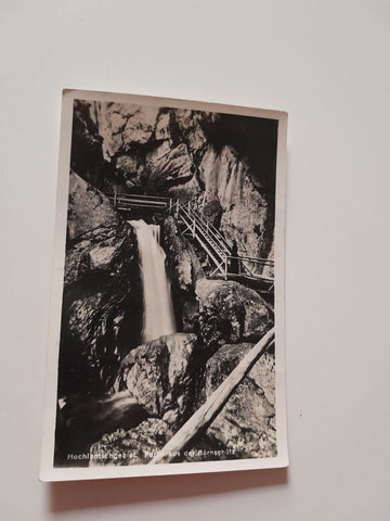 AK Hochlantschgebiet: Partie aus der Bärenschützklamm. (1938)