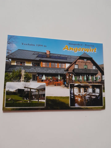 AK Teichalm. Angerwirt Familie Unterberger.