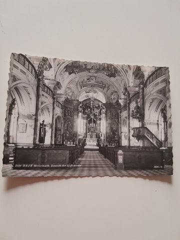 AK Stift Rein. Inneres der Stiftskirche.