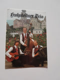 Autogrammkarte. Das Frohnleitner-Trio. Leitung: Erin Rappold. Frohnleiten, Adriach 62.