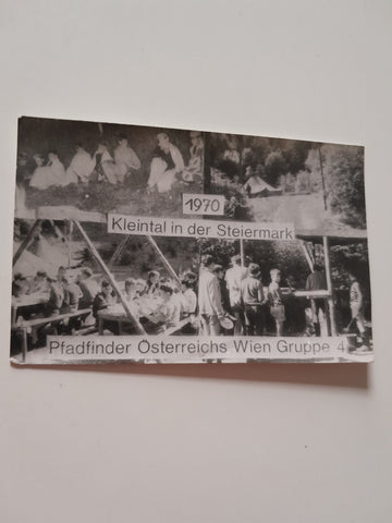 AK Kleintal in der Steiermark (Übelbach) 1970 Pfadfinder Österreichs Wien Gruppe 4.