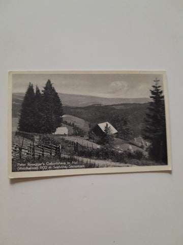 AK Peter Rosegger's Geburtshaus in Alpl (Waldheimat).