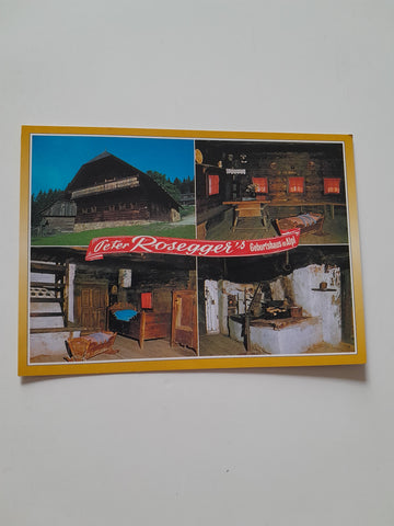 AK Peter Rosegger's Geburtshaus in Alpl.