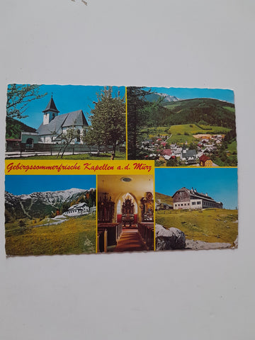 AK Gebirgssommerfrische Kapellen a.d. Mürz.