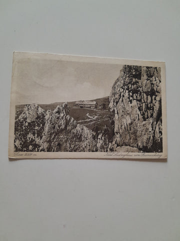 AK Karl Ludwighaus vom Bismarksteig. Rax. (1922)