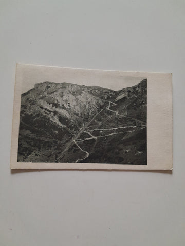 AK Schlangenweg mit Karl Ludwig Haus Rax.