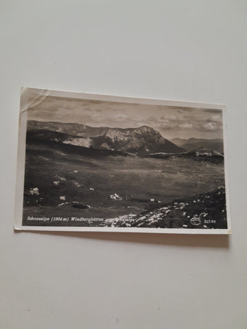 AK Schneealpe. Windberghütten gegen Raxalpe. (1943-44)