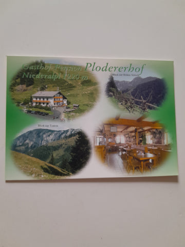 AK Niederalpl. Gasthof Pension Plodererhof.