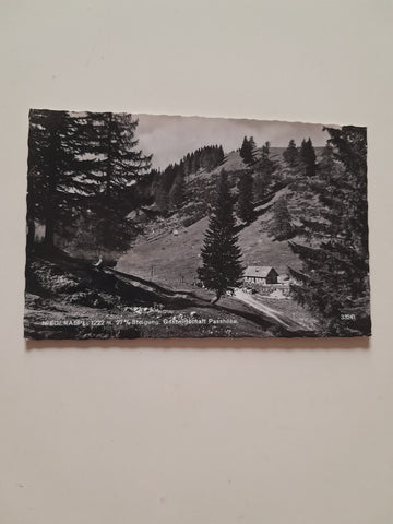 AK Niederalpl. Gastwirtschaft Passhöhe. (1962)