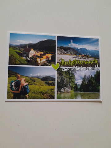 AK Herzliche Grüße aus dem Naturpark Mürzer Oberland.