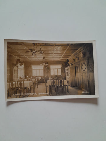 AK Alpenheim HUbertushof Speisesaal.