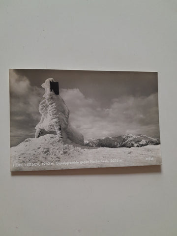 AK Hohe Veitsch. Gifeplpyramide gegen Hochschwab.