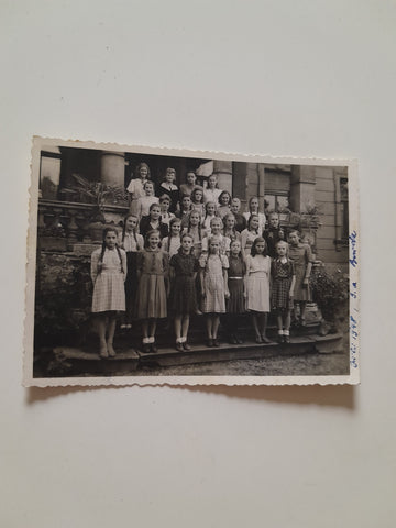 Schulklassenfoto Bruckan der Mur Klasse 3a. 1948.