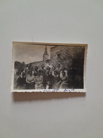 Kleines Foto Bruck an der Mur Juli 1950.
