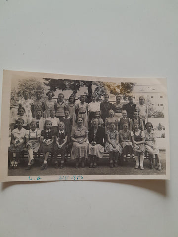 Schulklassenfoto Bruck an der Mur Klasse 2d. 1952.