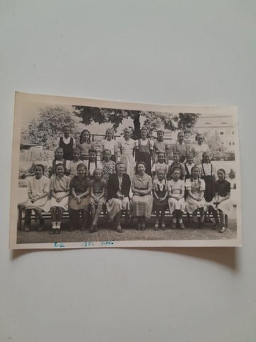 Schulklassenfoto Bruck an der Mur Klasse 2a. 1952.