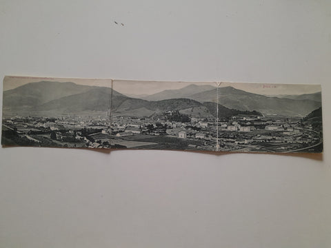 Panorama-AK Bruck an der Mur.