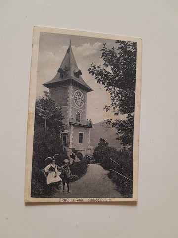 AK Bruck an der Mur. Schloßbergturm. (1915-16)