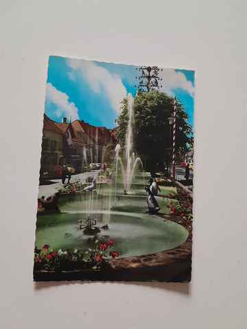 AK Kindberg. Wasserspiele.