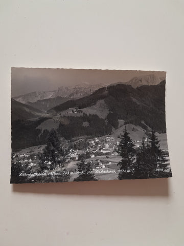 AK Höhenluftkurort Aflenz gegen Hochschwab.