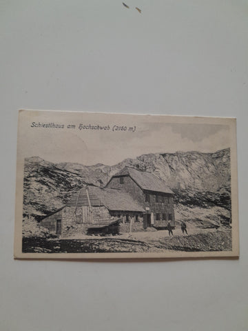 AK Schiestl-Haus am Hochschwab.