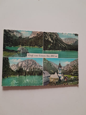 AK Gruß vom Grünen See.