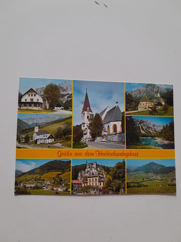 AK Grüße aus dem Hochschwabgebiet.