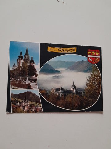 AK Gruß aus Mariazell.