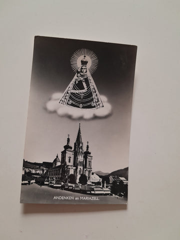 AK Andenken an Mariazell.