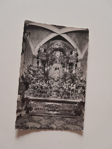 AK Altar mit Gnadenmutter in der Gnadenkapelle der Basilika Mariazell.