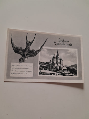 AK Gruss aus Mariazell.