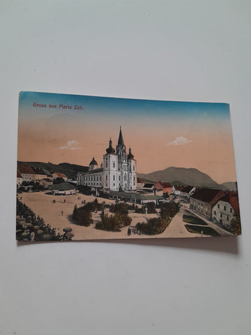 AK Gruss aus Mariazell.