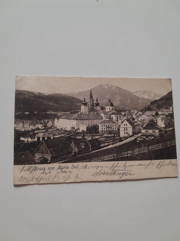AK Gruss von Mariazell.