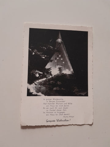 AK Baustein für die Vollendung des St. Josefskirchleins, Greith bei Mariazell.