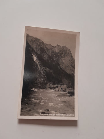 AK Prescenyklause mit Hochschwabgebirge. (1928)