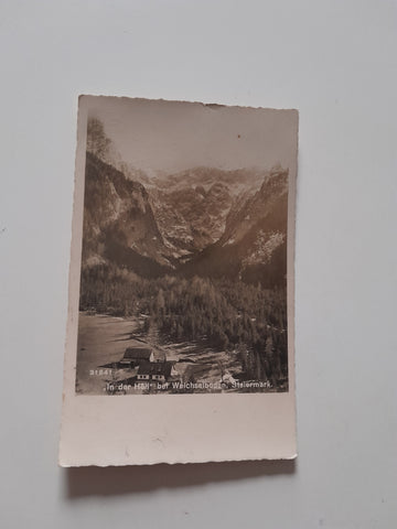 AK In der Höll bei Weichselboden. (1942)