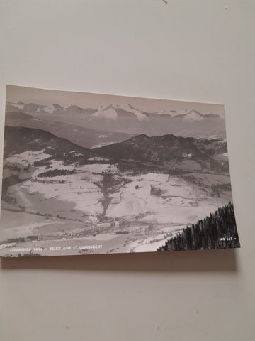 AK Grebenze. Blick auf St. Lambrecht.