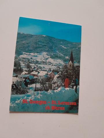 AK St. Georgen - St. Lorenzen ob Murau.