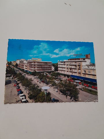AK Jesolo Lido. Piazza Mazzini e Via S. Trentin.