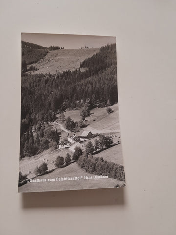 AK Gasthaus zum Feistritzsattel. Hans Dissauer.