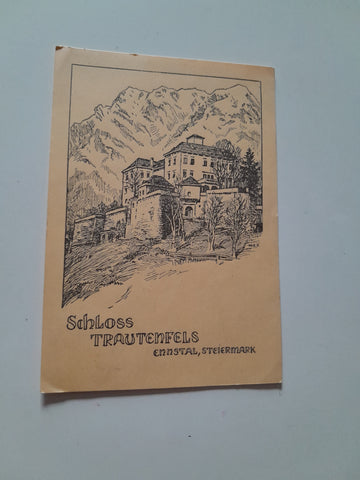 AK Schloß Trautenfels.