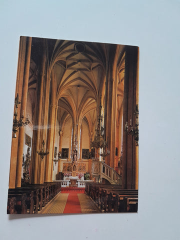 AK Maria Trost in Fernitz. Spätgotische Hallenkirche.