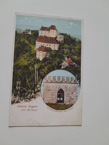 AK Schloss Seggau mit Pollheim. Glockenthurn mit Liesel.