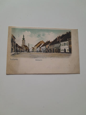 AK Leibnitz. Marktplatz.