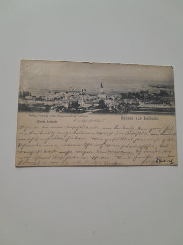 AK Grüsse aus Leibnitz.