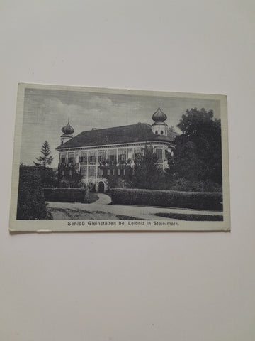 AK Schloß Gleinstätten bei Leibnitz.