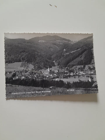 AK Anger mit Ruine Waxenegg.